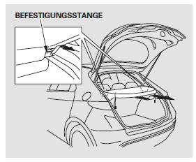 Gepäckraumabdeckung