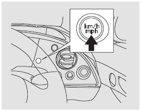 Umschalttaste mph km/h